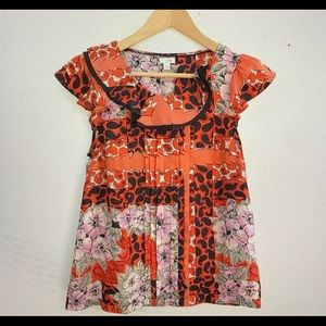 Anthropologie Odille Breeze Blown Silk Blouse